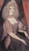Marie Laurencin Bulis and cat oil painting reproduction